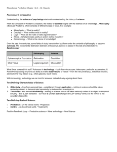 Psychology 5 - El Camino College