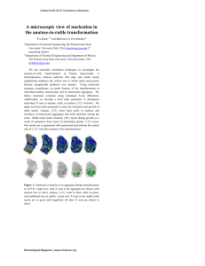 Material properties and microstructure from