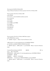 Usage of Human Famsbase for Nature genetics vol 38 Nu 10 Otober