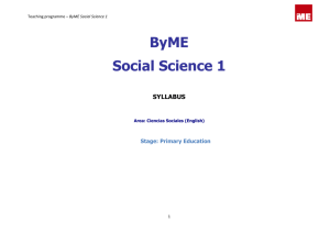 Programacion Social Science 1