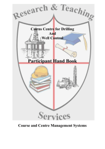 Course and Centre Management Systems (Hand Book)