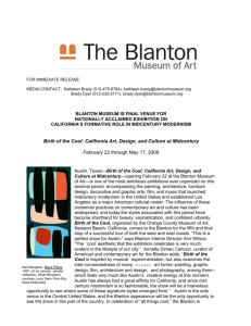 Press Release - Blanton Museum of Art