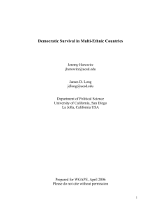 Democratic Survival in Multi