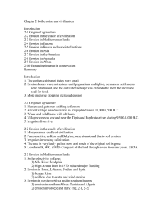 Chapter 2 Soil erosion and civilization