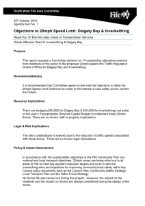 Objections to 20mph Speed Limit