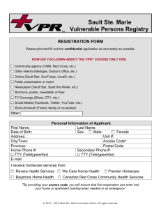 Rich Text Version - Vulnerable Persons Registry
