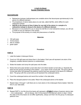 Half life of candium radioactive dating lab answers