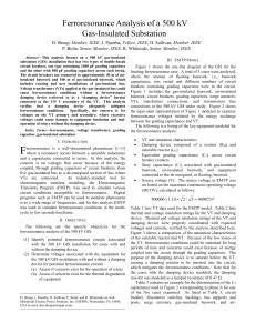 III. EMTP Model - Electrical and Computer Engineering