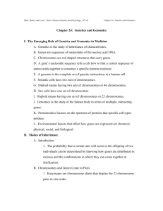 I. The Emerging Role of Genetics and Genomics in Medicine