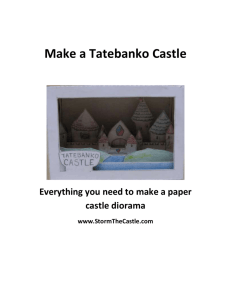 Tatebanko Castle Workbook