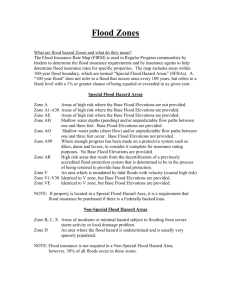 Flood Zones - Med James, Inc.