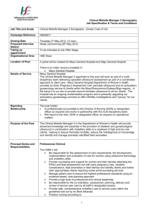 NRS0617 Job Specification - Health Service Executive