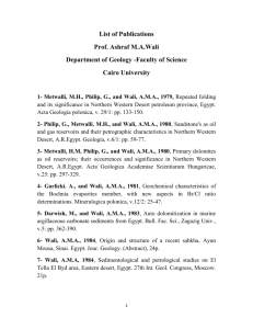 Dr. Wali Publications - Home - KSU Faculty Member websites