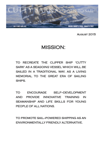 Project Vision - Cutty Sark #Reborn2Sail