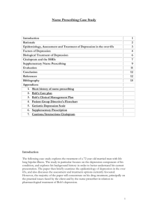 Nurse Prescribing Case Study