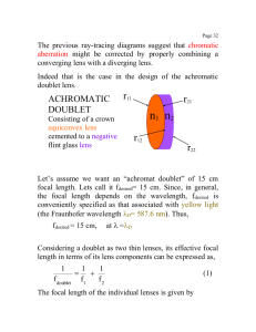 Lecture-6,achromatic