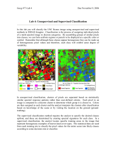 Lab 4: Supervised and Unsupervised Classification