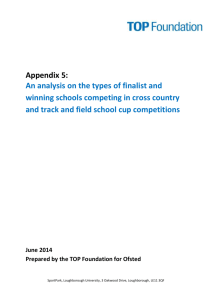 Appendix 5 An analysis on the types of finalist and winning