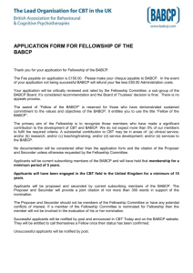 Fellowship Nomination Form