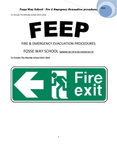 Fire Evacuation and Emergency Policy