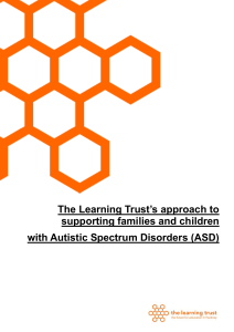 Supporting Families and Children with Autistic Spectrum Disorders