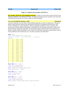 Homework Topic 12 - Department of Plant Sciences