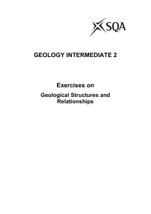 GEOLOGY INTERMEDIATE 2