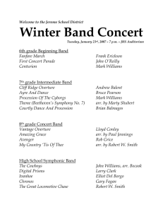 Winter Concert 2006-7