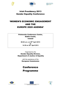 EU Conference Programme