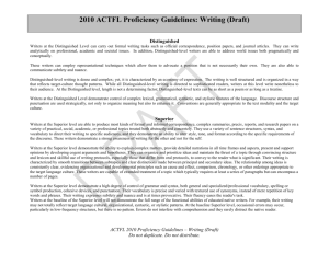 ACTFL Guidelines_Writing