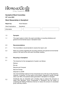 4. Sandyford-Recycling & Environment Report June 03