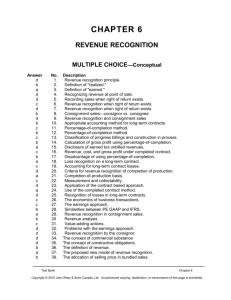 revenue recognition - Amazon Web Services