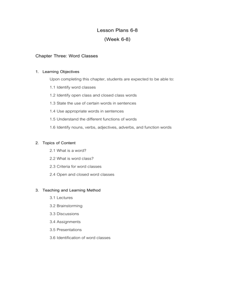 chapter-three-word-classes