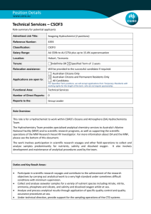 Position Details - Technical Services - CSOF3