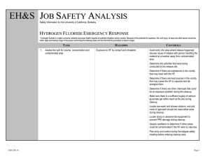 Word - Environment, Health & Safety