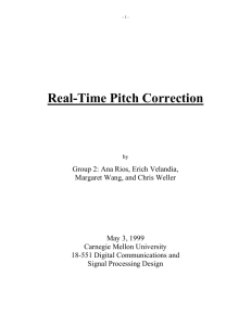 Pitch Detection