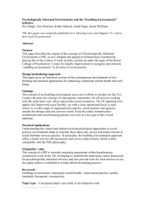 PIEs and other “enabling environments”