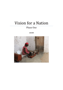 Vision for a Nation