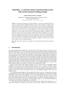 2 PointMap algorithm - Department of Cognitive and Neural Systems