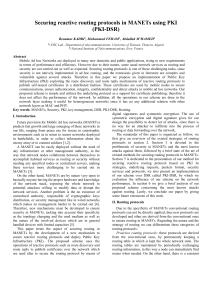 SDSR - International Journal of Network Security