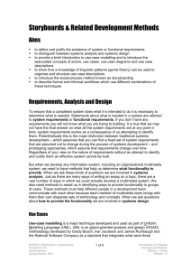 Storyboard - University of Wollongong