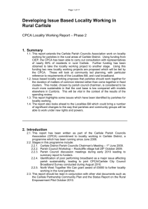 CPCA Locality Working Phase 2 Report