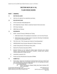 Flush Wood Doors - Broward County Public Schools