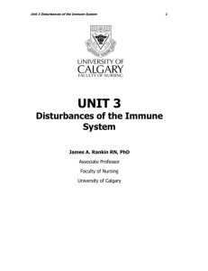Immune Responses - University of Calgary