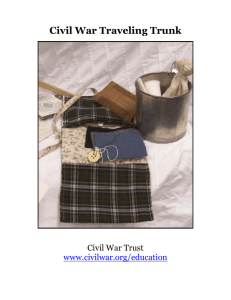 Teacher`s Manual - Civil War Trust