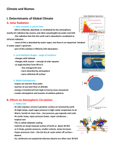 Determinants of Global Climate