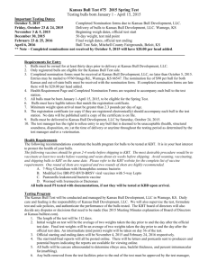 2015 Bull Test Rules