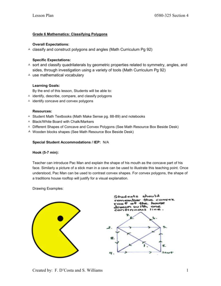 detailed lesson plan in math about angles