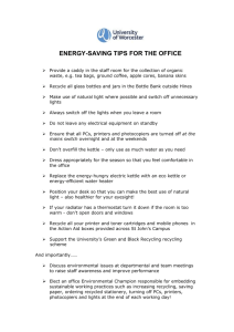 Energy saving tips for the office