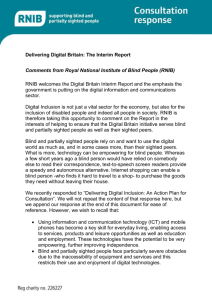 Delivering Digital Britain: The Interim Report